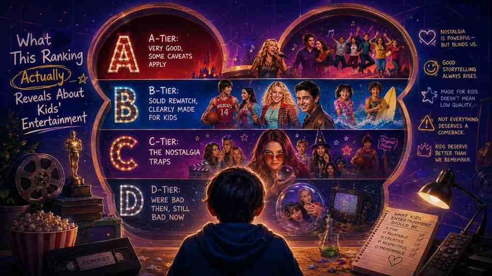 The Complete Disney Channel Original Movies Tier List, Ranked by What Holds Up in 2026 8 kids2
