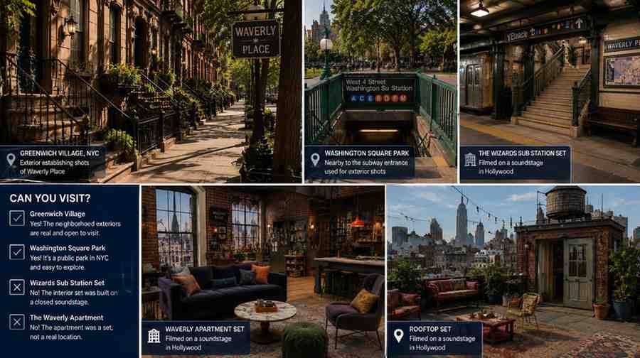 Where Was Wizards of Waverly Place Filmed? The Real NYC Sub Station and Hollywood Sets 7 visit 1