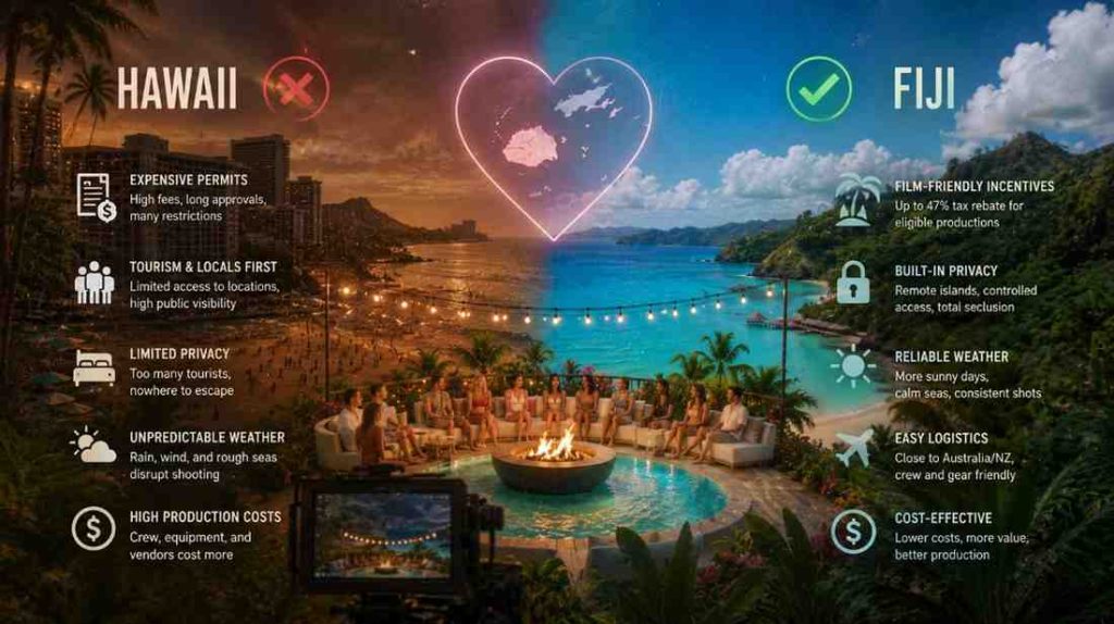 Why Does Love Island USA Use Fiji Instead of Hawaii? The Real Production Reasons 6 why fiji