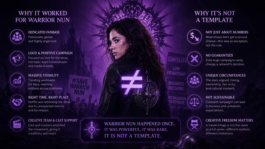Why Was Warrior Nun Cancelled, and How Did Fans Bring It Back? 6 TEMPLATE