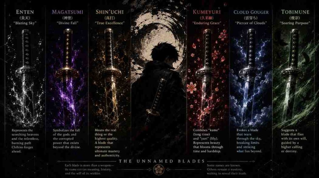 Kagurabachi: Every Enchanted Blade and What It Does, Explained 7 Kagurabachi Blades Explained