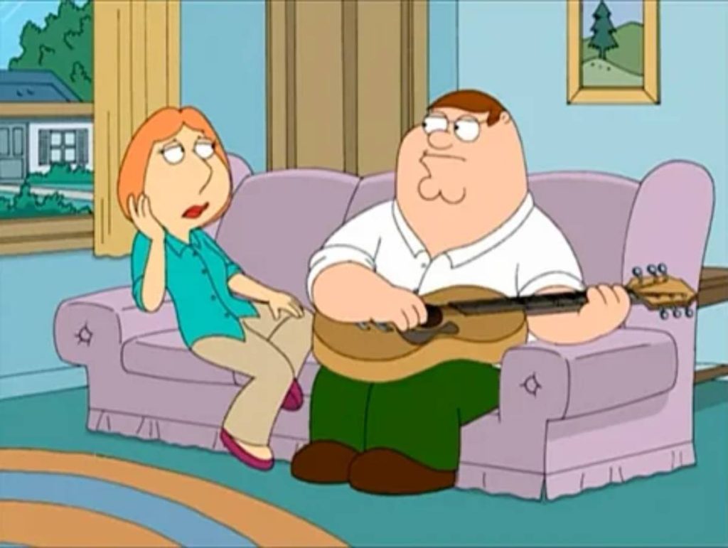 Peter and Lois Griffin