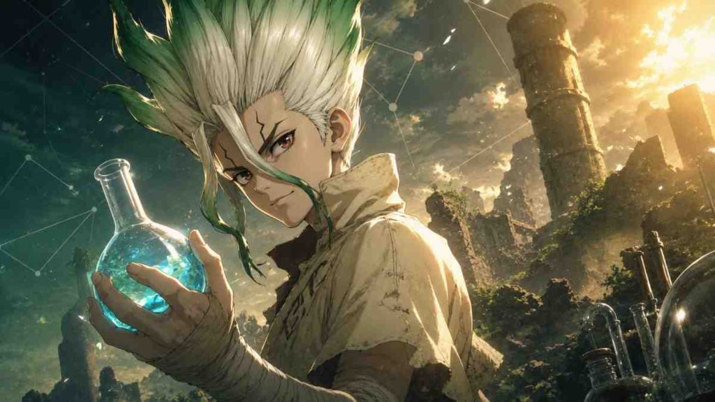 Every Major Dr. Stone Character, Explained 2 Senku Ishigami