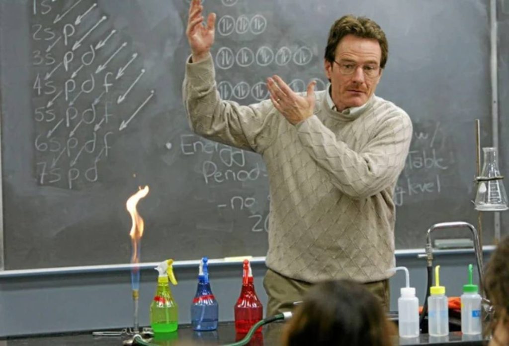 Walter White — Chemistry Teacher