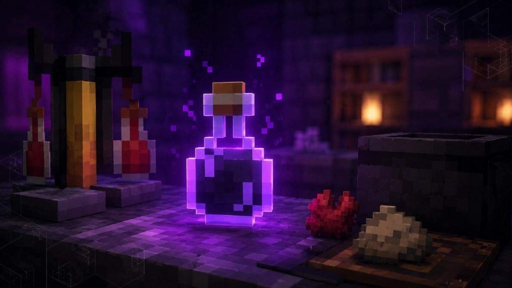 How to Make a Weakness Potion in Minecraft (Step by Step) 1 Weakness Potion in Minecraft