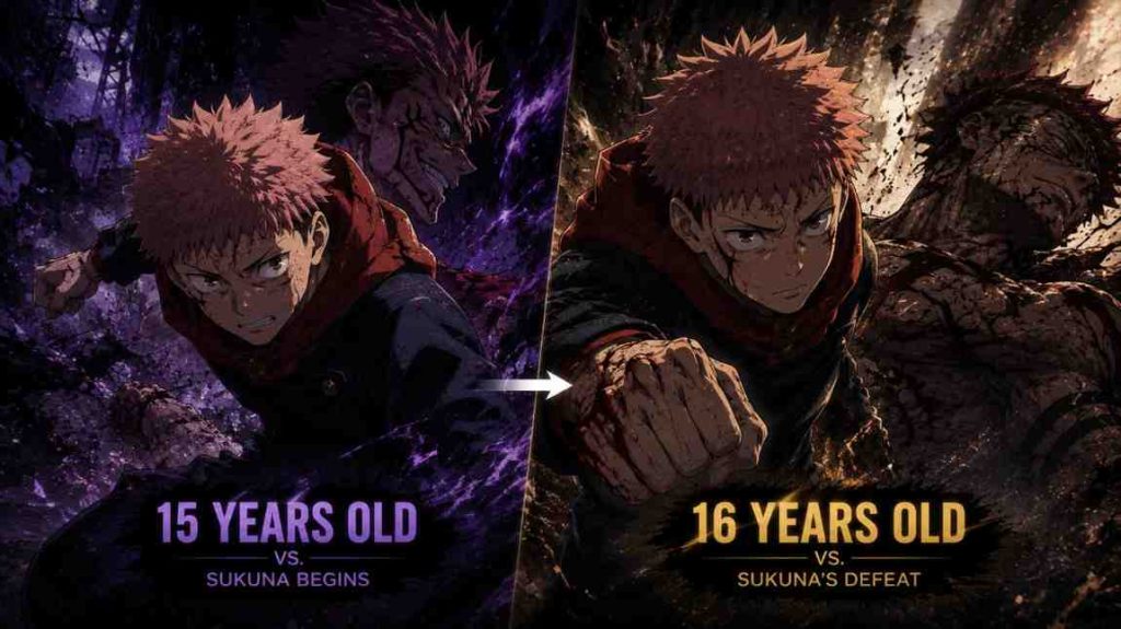 How Old Was Yuji When He Killed Sukuna in Jujutsu Kaisen? 6 age