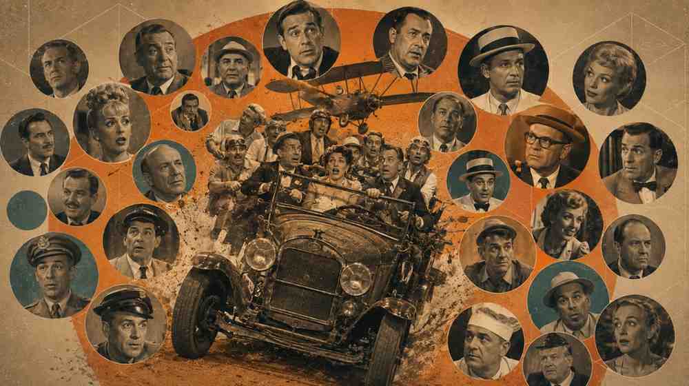 The Full Cast of It's a Mad, Mad, Mad, Mad World, Explained 4 all cast