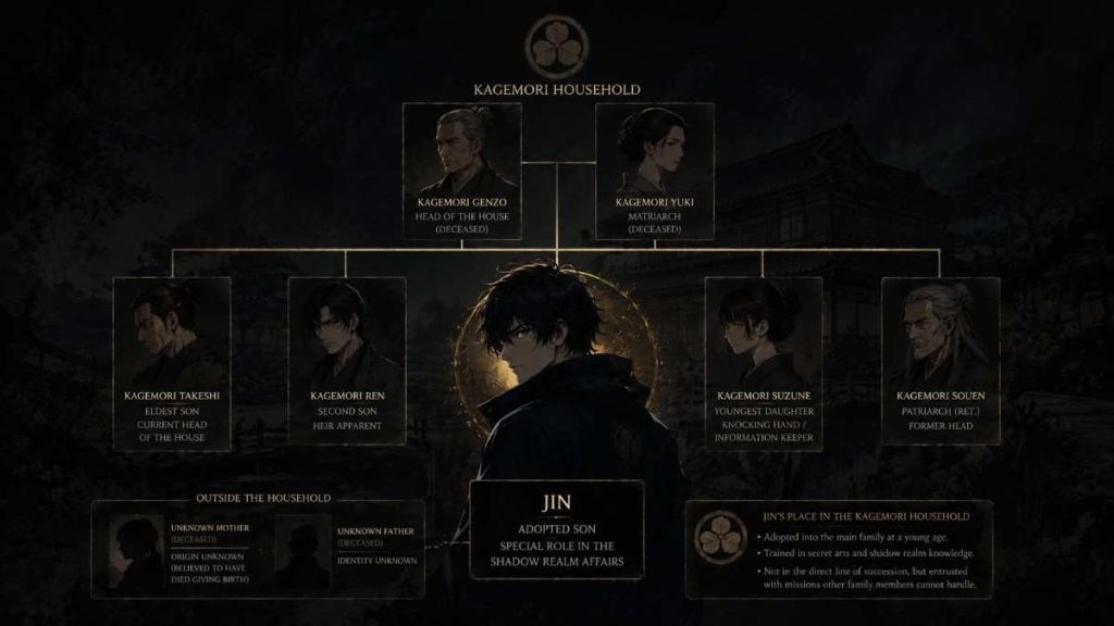 Who Is Jin in Daemons of the Shadow Realm? Character, Explained 3 family tree
