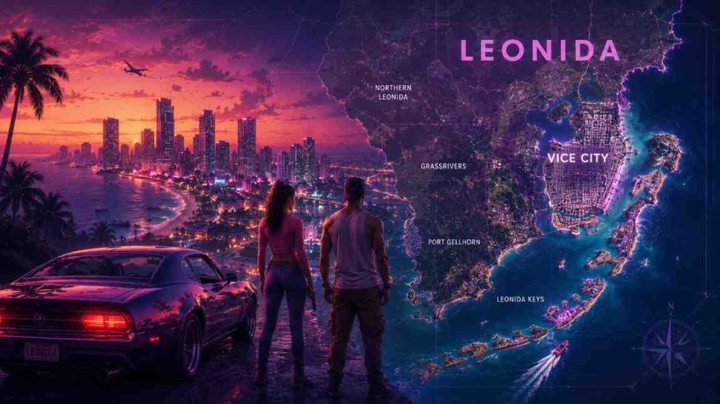 GTA 6: Release Date, Map, and Every Confirmed Character, Explained 6 map