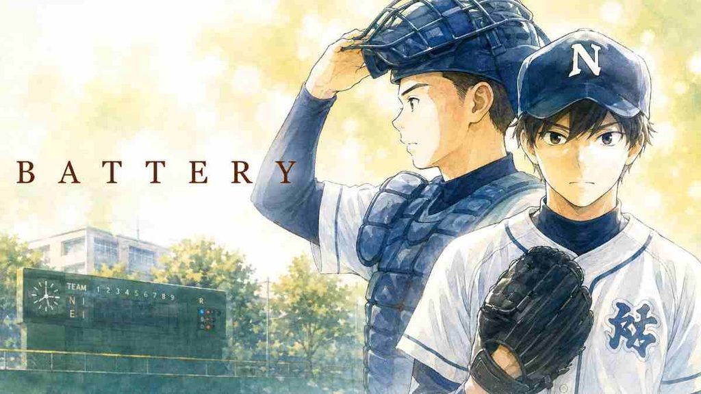 Battery Best Baseball Manga Novel to Manga Crossover