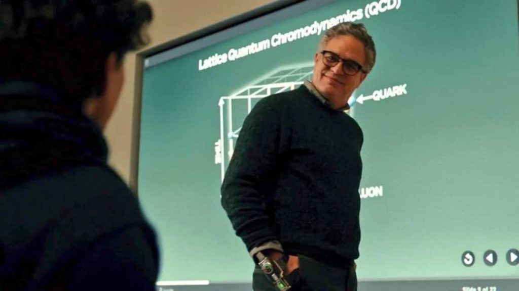 10 "Spider-Man: Brand New Day" Easter Eggs Everyone Missed 10 Bruce Banner teaching at Empire State 1