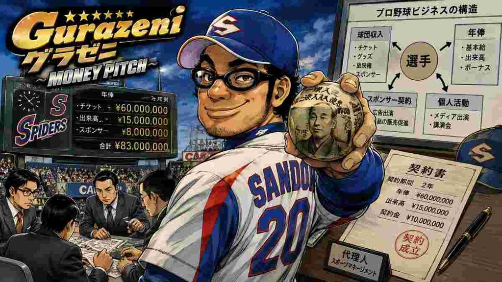 Gurazeni Money Pitch Best Baseball Manga for the Business Side of the Sport
