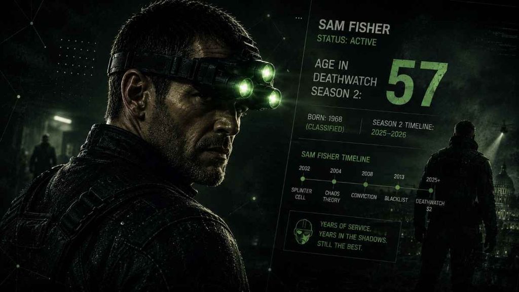 How Old Is Sam Fisher in Splinter Cell Deathwatch Season 2