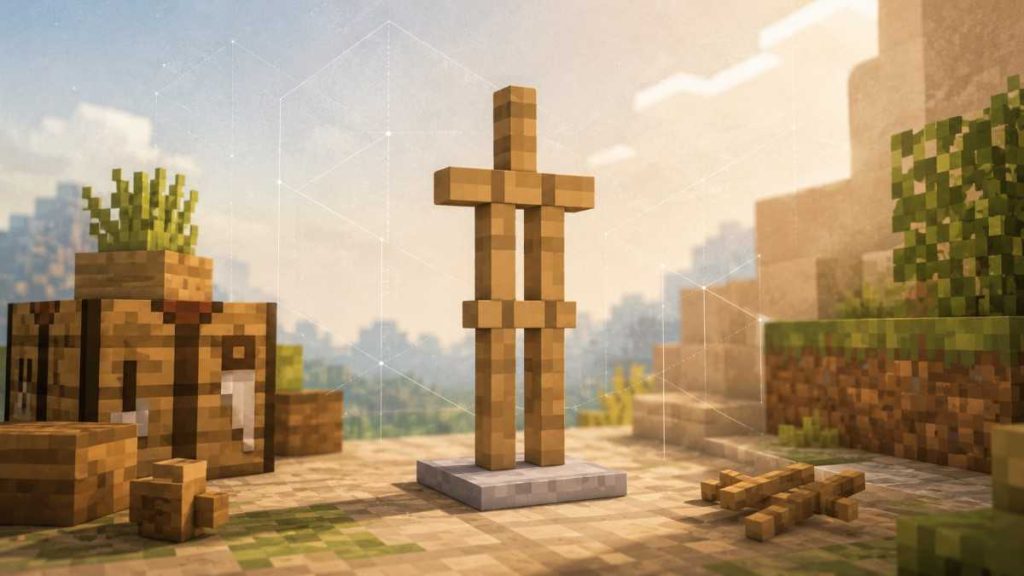 How to Make an Armor Stand in Minecraft 1 How to Make an Armor Stand in Minecraft