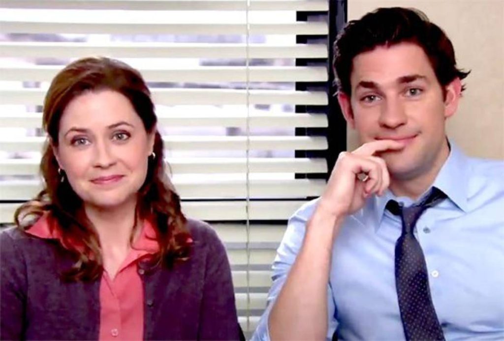 Jim Halpert and Pam Beesly The Office