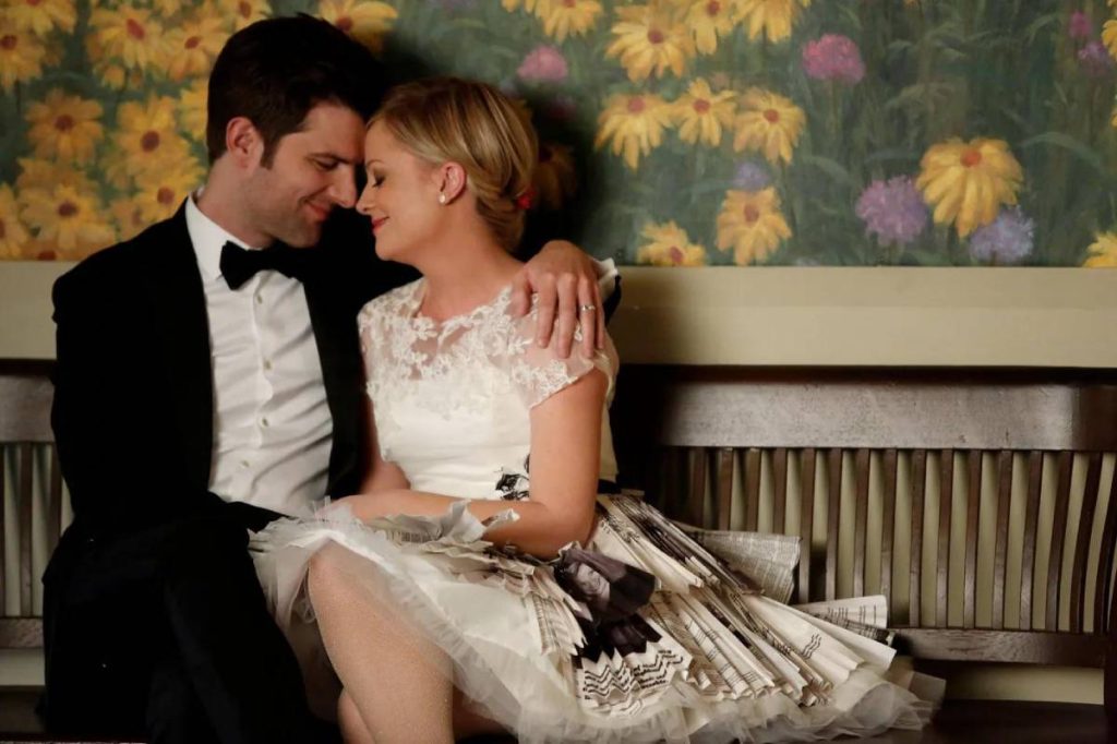 Leslie Knope and Ben Wyatt Parks and Recreation