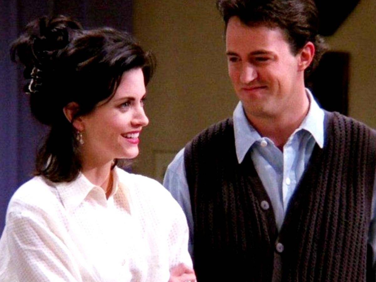 Monica Geller and Chandler Bing Friends edited
