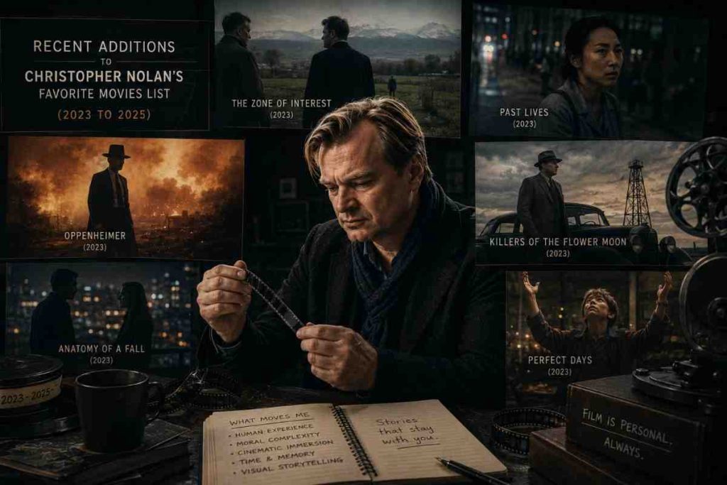 Christopher Nolan's Favorite Movies: The Films That Shaped His Filmmaking 9 Recent Additions to Christopher Nolans Favorite Movies List 2023 to 2025 1