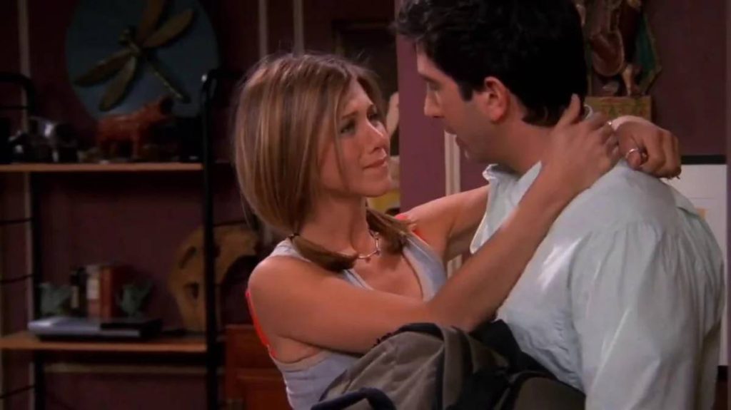 Ross Geller and Rachel Green Friends