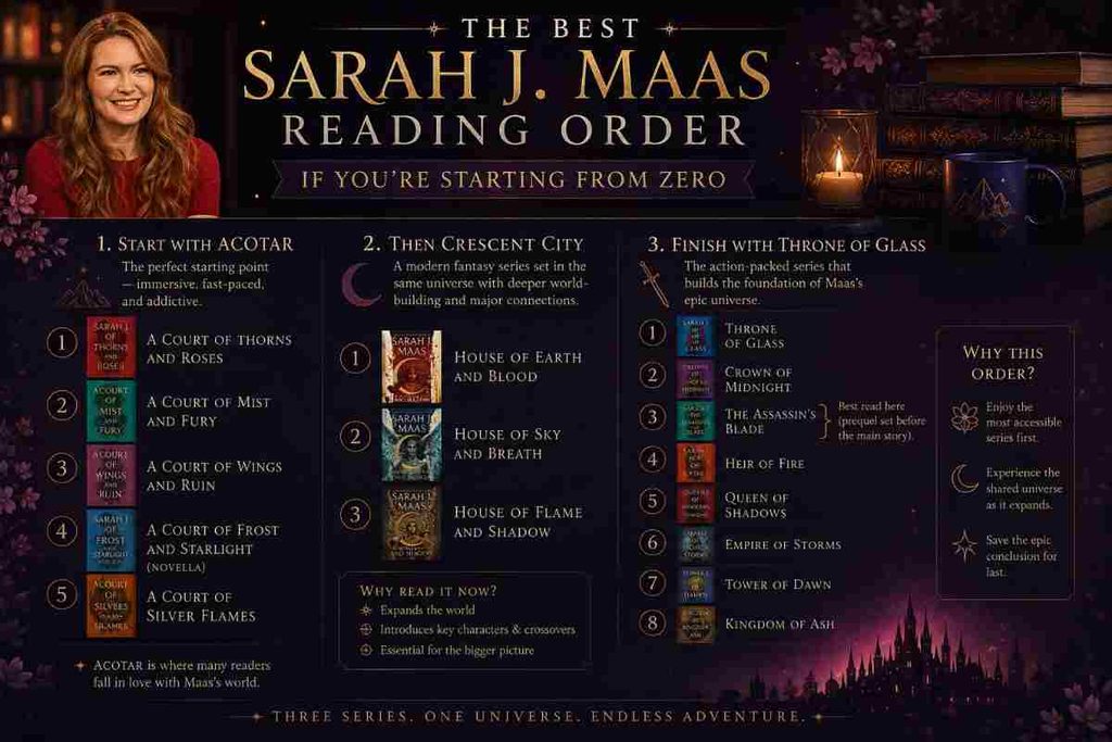 The Best Sarah J. Maas Reading Order If Youre Starting From Zero