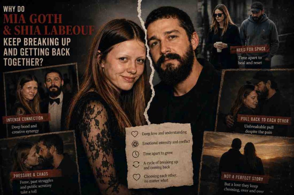 Mia Goth Dating History: Relationships Explained 8 Why Do Mia Goth and Shia LaBeouf Keep Breaking Up and Getting Back Together