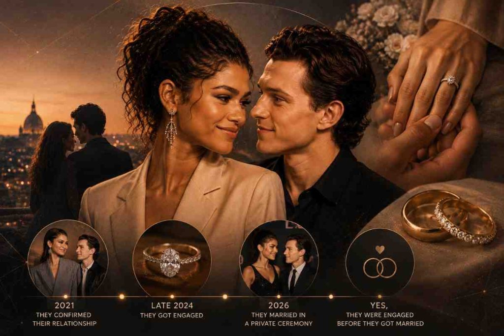 Is Zendaya Married? Her Relationship Status With Tom Holland Explained 5 ere Zendaya and Tom Holland Engaged Before They Got Married