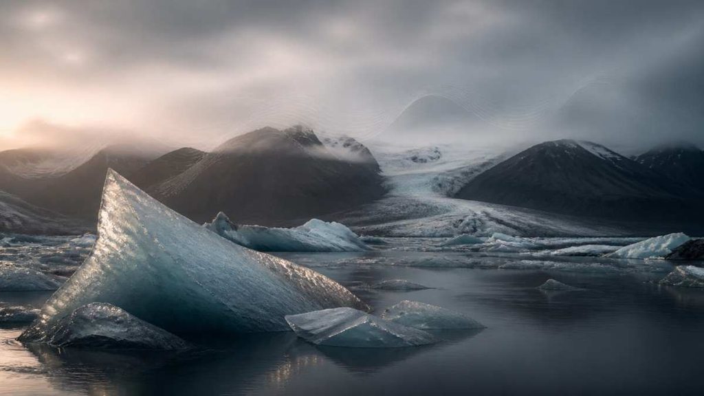 iceland glacier lagoon region