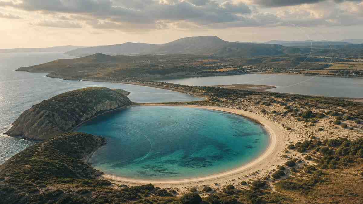 voidokilia beach greece