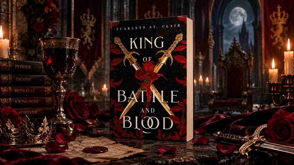 King of Battle and Blood by Scarlett St. Clair Best Pick for Vampire King Enemies to Lovers