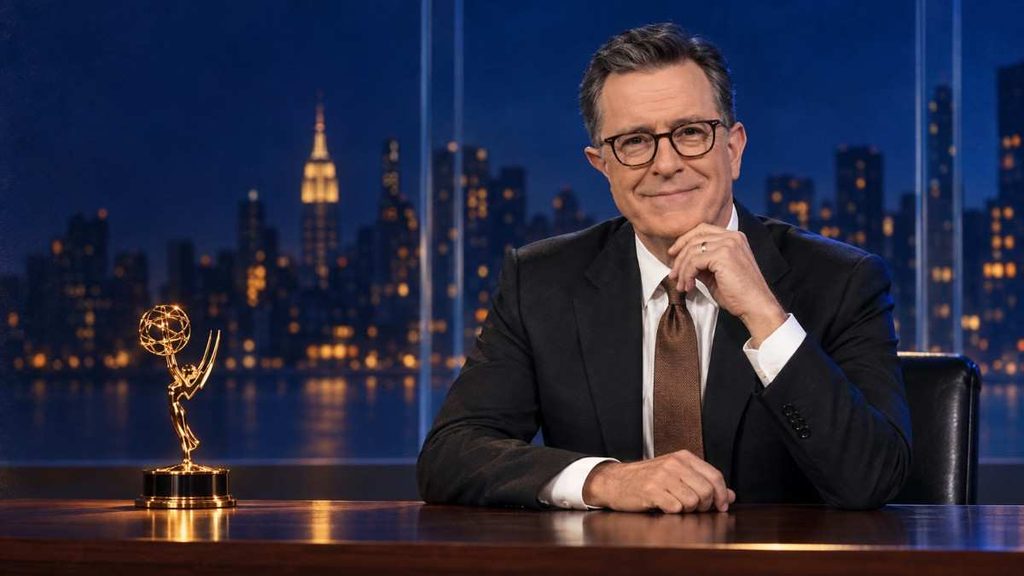 Stephen Colberts Late Show Goes Out With Nine Nominations Its Best Ever