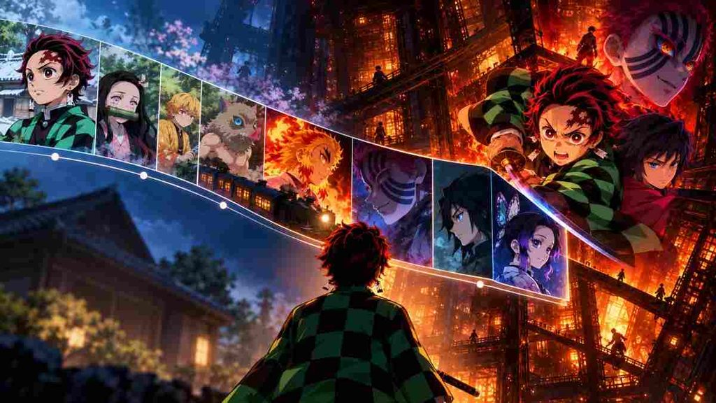 Demon Slayer Infinity Castle Netflix and Hulu Explained: Sept. 28 Drop, Release Time, How to Watch 6 How Demon Slayer Infinity Castle Fits the Anime Timeline
