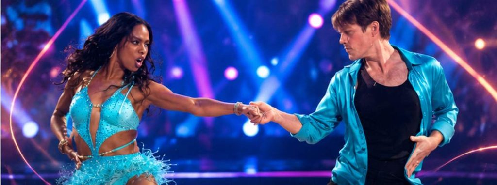 DWTS Taylor Hanson Eliminated Explained: Yacht Rock Night Scores and Who Went Home 3 Taylor Hanson and Britt Stewart dance explained